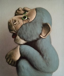 القرد الأزرق الناعم ، 2006 بواسطة بيتر جونز
