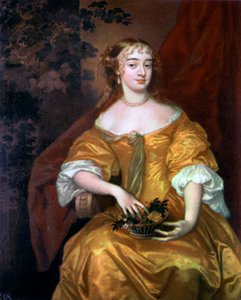 مارجريت بروك ، سيدة دينهام ، c1660s. بواسطة بيتر ليلي