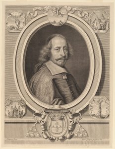 الكاردينال جول مازارين بواسطة Peter Ludwig van Schuppen after Pierre Mignard I
