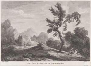 منظر لبرمنغهام ، كاليفورنيا. 1755. ، كاليفورنيا. 1755. بواسطة بيتر بول بينازيك