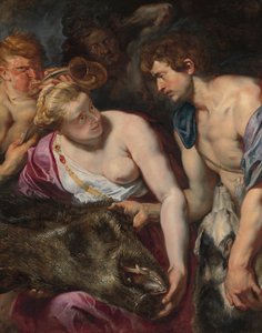 أتالانتا وميليجير ، كاليفورنيا. 1616. بواسطة بيتر بول روبنز