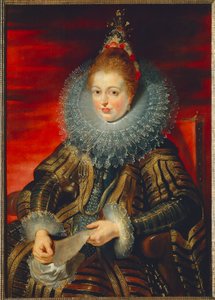 Austria, Vienna, Portrait of Infanta Isabella Clara Eugenia of Habsburg (1566 - 1633) بواسطة بيتر بول روبنز