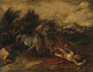 Death of Hippolytus بواسطة بيتر بول روبنز