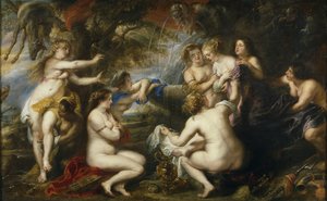 ديانا وكاليستو ، 1638-1640 بواسطة بيتر بول روبنز