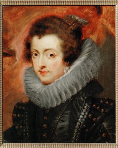 إيزابيلا بوربون، ابنة هنري الرابع ملك فرنسا وماريا دي ميديشي، حوالي عام 1629 (لوحة على الخشب) بواسطة بيتر بول روبنز