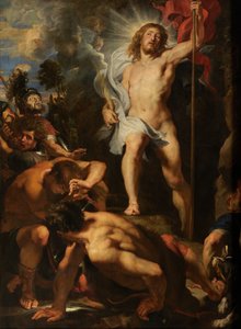 قيامة المسيح حوالي 1611-12 (زيت على لوح) بواسطة بيتر بول روبنز