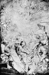 رسم تخطيطي لاستشهاد القديس ليفينوس ، c1633 ، 1933. بواسطة بيتر بول روبنز
