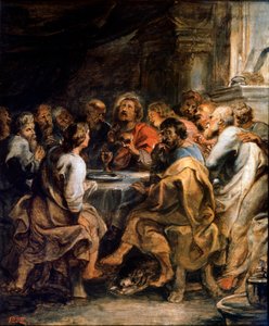 العشاء الأخير ، c1630-1631. بواسطة بيتر بول روبنز
