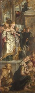 ثلاث شهود. Sketch for High Altarpiece ، سانت بافو ، جنت ، 1612 بواسطة بيتر بول روبنز