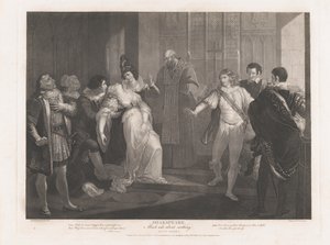 إغماء البطل في كنيسة شكسبير ، الكثير من اللغط حول نوثين ... ، نُشر لأول مرة عام 1789 ، وأعيد إصداره عام 1852.