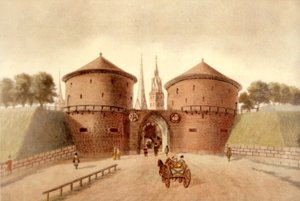 هامبورغ ألمانيا - Gatehouse بواسطة بيتر سور