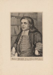 توماس هيرني ، منقوش بواسطة جورج فيرتو (1683-1756) ، ج .1735 بواسطة بيتر تيليمانز
