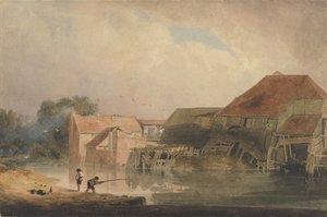 ريفرسايد سين أولد ميل ، 1805-10. بواسطة بيتر دي وينت