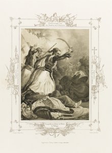 كريستوس Anagnostaras من ألبوم البطلة اليونانية ، كاليفورنيا 1835 بواسطة بيتر فون هيس
