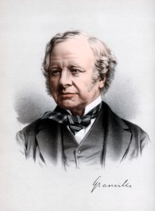 Granville Leveson-Gower ، 2nd Earl Granville ، رجل دولة ليبرالي بريطاني ، c1890. بواسطة بيتر وجالبان كاسيل