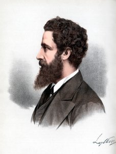 روبرت بولوير ليتون ، أول إيرل ليتون ، شاعر ورجل دولة إنجليزي ، c1890. بواسطة بيتر وجالبان كاسيل