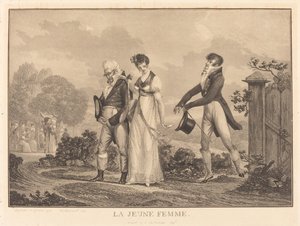 الشابة بواسطة Philibert Louis Debucourt