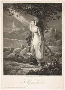 سانت جينيفيف بواسطة فيليبيرت لويس ديبوكورت