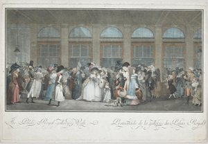 ممشى معرض القصر الملكي بواسطة فيليبيرت لويس ديبوكورت