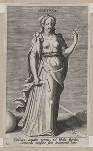 المقياس ، من بروسوبوجرافيا ، كاليفورنيا. 1585-90. ، كاليفورنيا. 1585-90. بواسطة فيليب جالي