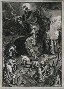 قيامة المسيح ، ج. 1562. بواسطة فيليب جالي