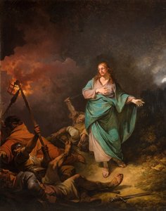 خيانة المسيح 1798. بواسطة فيليب جيمس دو لوثيربورغ