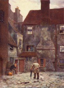 Back of Queens Head Inn ، ساوثوارك ، 1884 بواسطة فيليب نورمان