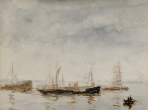 (ألوان مائية على ورق) بواسطة Philip Wilson Steer