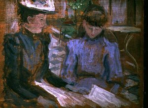 الأم وابنتها ، بولوني ، حوالي 1894 (لوحة) بواسطة فيليب ويلسون ستير