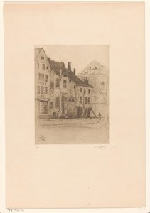 منازل قديمة في Place Verte ، في Verviers ميزون فييل ، بليس فيرت (فيرفيرس) (العنوان الأصلي)