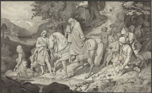 كونت هابسبورغ بواسطة فيليب فون فولتز