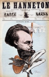جوستاف دوريه. رسام ورسام فرنسي (1832 إلى 1883). كارتون كاتلين. هانيتون 1868. بواسطة فيليب أوغست كاتلين