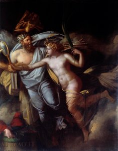 French Revolution: “” The triumph of the French people on August 10”” Allegory of the day of August 10
