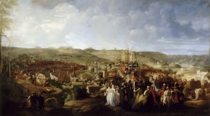 نابليون يوزع صلبان جوقة الشرف في معسكر بولون في 16 أغسطس 1804