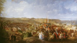 نابليون في معسكر في بولوني يوزع صليب جوقة الشرف ، 16 أغسطس 1804 ، 1806