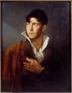 لوحة بورتريه ذاتية لفيليب أوغست هينيكين (1762-1833) في القرن التاسع عشر ، متحف كاين للفنون الجميلة