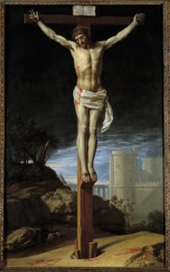 Christ on the Cross Painting by Philip of Champaigne (1602-1674) (ec.flam.) 17th century Kansas City. Nelson Gallery بواسطة فيليب دي شامبين