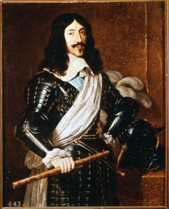 صورة لويس الثالث عشر (1601 - 1643) بواسطة فيليب دي شامبين ، متحف برادو ، مدريد. بواسطة فيليب دي شامبين