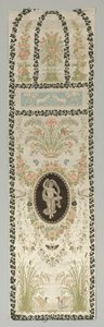 تغطي الجدار مع الشكل الكلاسيكي ، أواخر 1700 - أوائل 1800s. بواسطة فيليب دي لاسال