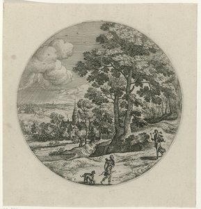 Procris schenkt Cephalus een Magische pijl Cephalus en Procris (عنوان السلسلة) بواسطة يعقوب جريمر
