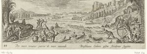 الصيد بين الأمريكيين الأصليين الصيد وصيد الأسماك (عنوان السلسلة) Venationes ، Piscationes et Aucupii Typi (عنوان السلسلة) بواسطة هانز بول