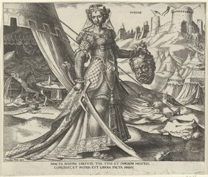 جوديث Ivdith (العنوان على الكائن) ثماني نساء مشهورات في العهدين القديم والجديد (عنوان السلسلة) بواسطة مارتن فان هيمسكرك