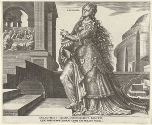مريم المجدلية ماجدالينا (العنوان على الكائن) ثماني نساء مشهورات في العهدين القديم والجديد (عنوان السلسلة) بواسطة فيليبس جالي
