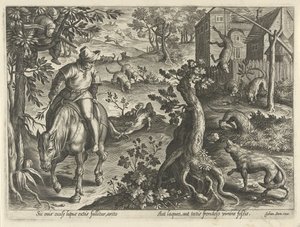 التقى Wolvenjacht فالن Jachttaferelen (عنوان المسلسل) وفيه كل نوع من الصيد والطيور وصيد الأسماك (عنوان السلسلة) بواسطة فيليبس جالي
