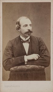 صورة للملحن إميل جوناس 1827-1905. بواسطة استوديو الصور Legé and Bergeron.