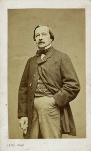 صورة لعازف البيانو والملحن فيليكس لو كوبيه 1811-1887. بواسطة استوديو الصور Legé and Bergeron.