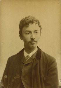 صورة لفيلهيلم هامرشوي 1864-1916 ، 1891. بواسطة استوديو الصور مولر وشركاه.