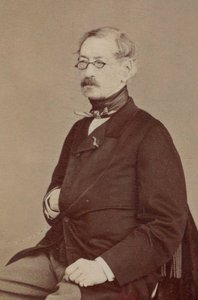 صورة للمؤلف الموسيقي تشارلز فرانسوا بلانتاد 1787-1870 ، ستينيات القرن التاسع عشر.