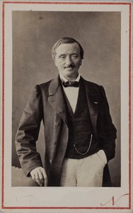 صورة للمؤلف أنطوان إلوارت 1808-1877 ، حوالي 1860.