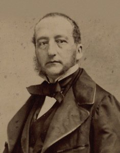 صورة لعازف البيانو والملحن سيغيسموند تالبرغ 1812-1871 ، حوالي 1860.